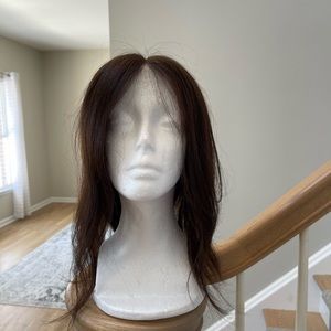 WIgShe Human hair topper 14”